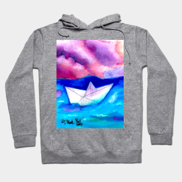 Brave The Storm Hoodie by Art of V. Cook